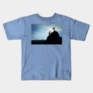 a hand of help Kids T-Shirt